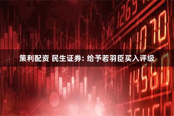 策利配资 民生证券: 给予若羽臣买入评级