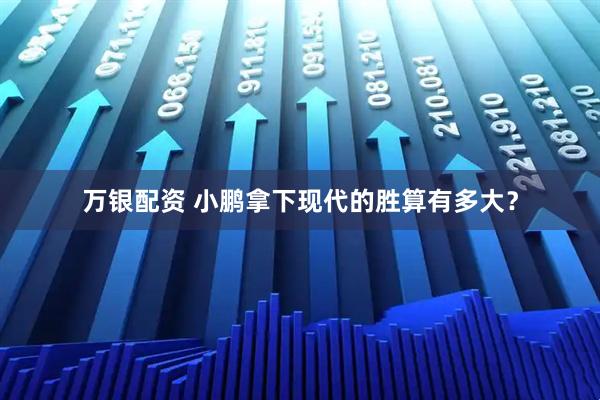 万银配资 小鹏拿下现代的胜算有多大？