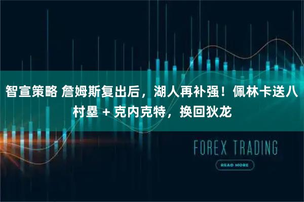 智宣策略 詹姆斯复出后，湖人再补强！佩林卡送八村塁 + 克内克特，换回狄龙